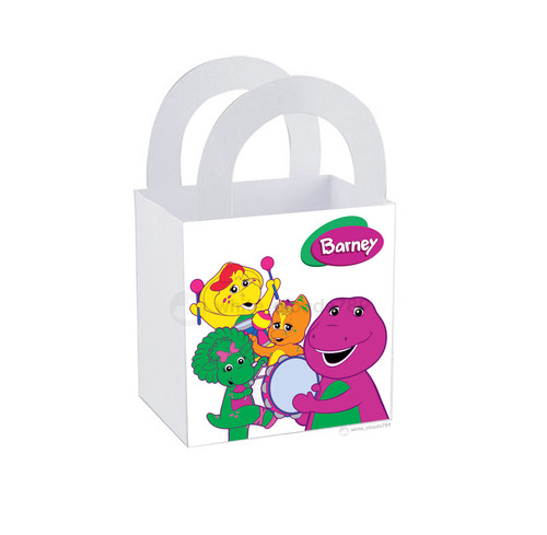 Barney dinosaur treat box - barney,