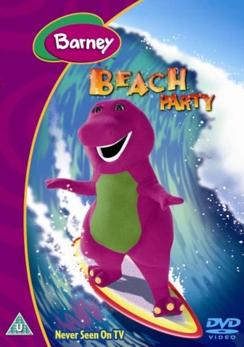 Barney beach party - barney,