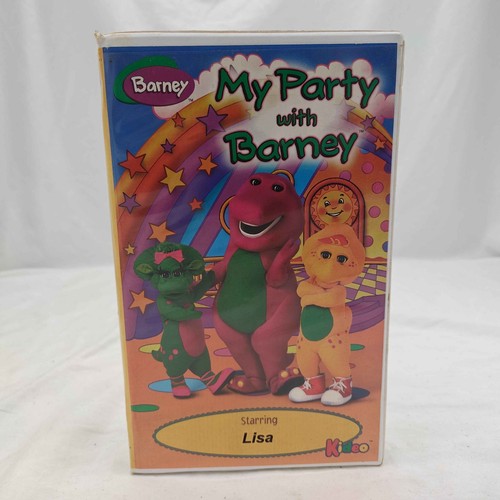 Party with barney vhs - with,