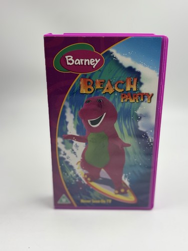Barney beach party vhs - party,