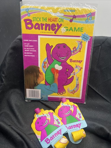 Vintage barney party game - barney,