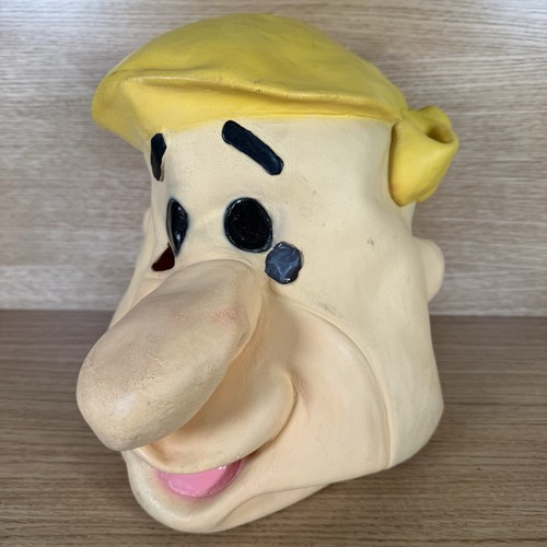 Vintage barney rubble rubber - rubble,