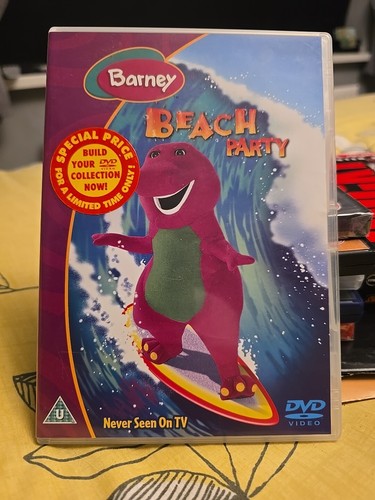 Barney beach party dvd - barney,