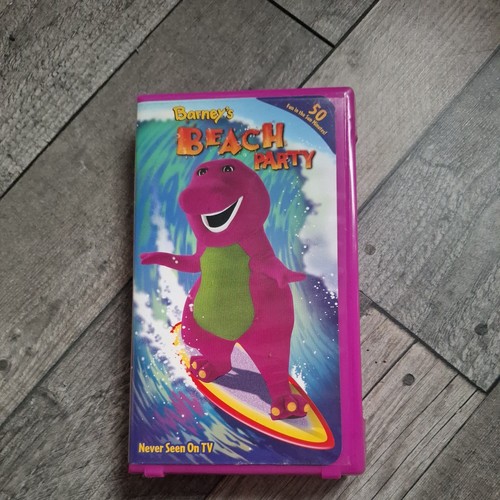 Barney beach party - barney, vhs