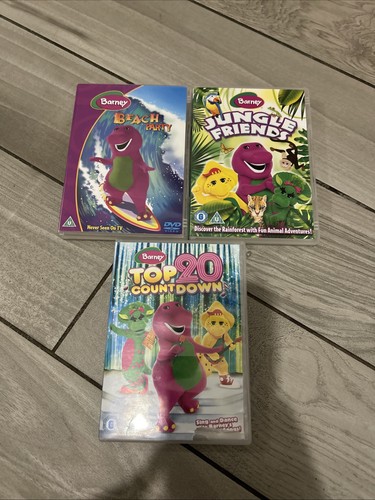 Barney the dinosaur - dvd, bundle